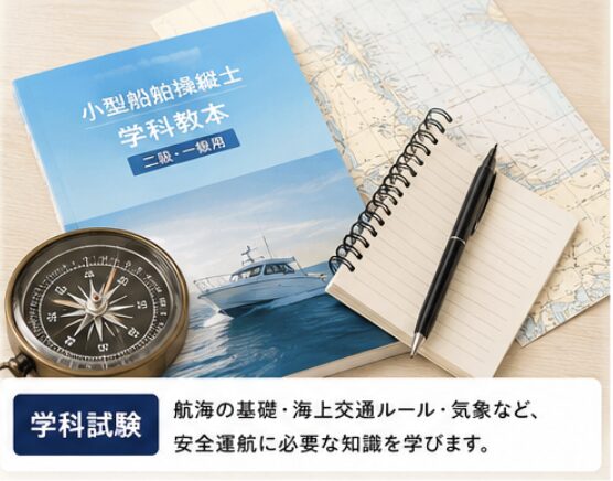 船舶免許の試験内容とは?